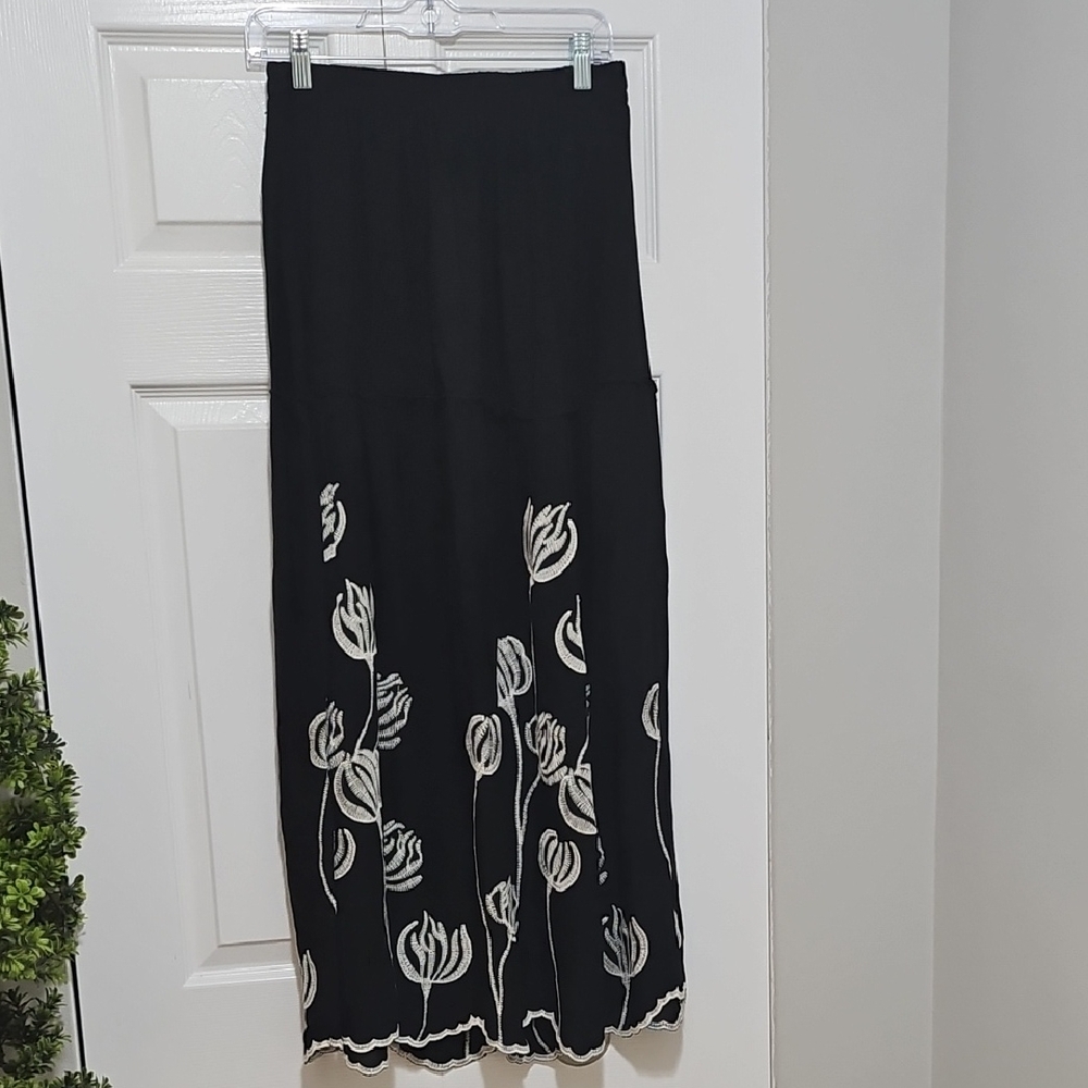 Women's Black Maxi Skirt